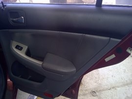 2006 HONDA ACCORD, BURGUNDY, EX, 2.4L, VTEC, AT,  A25117